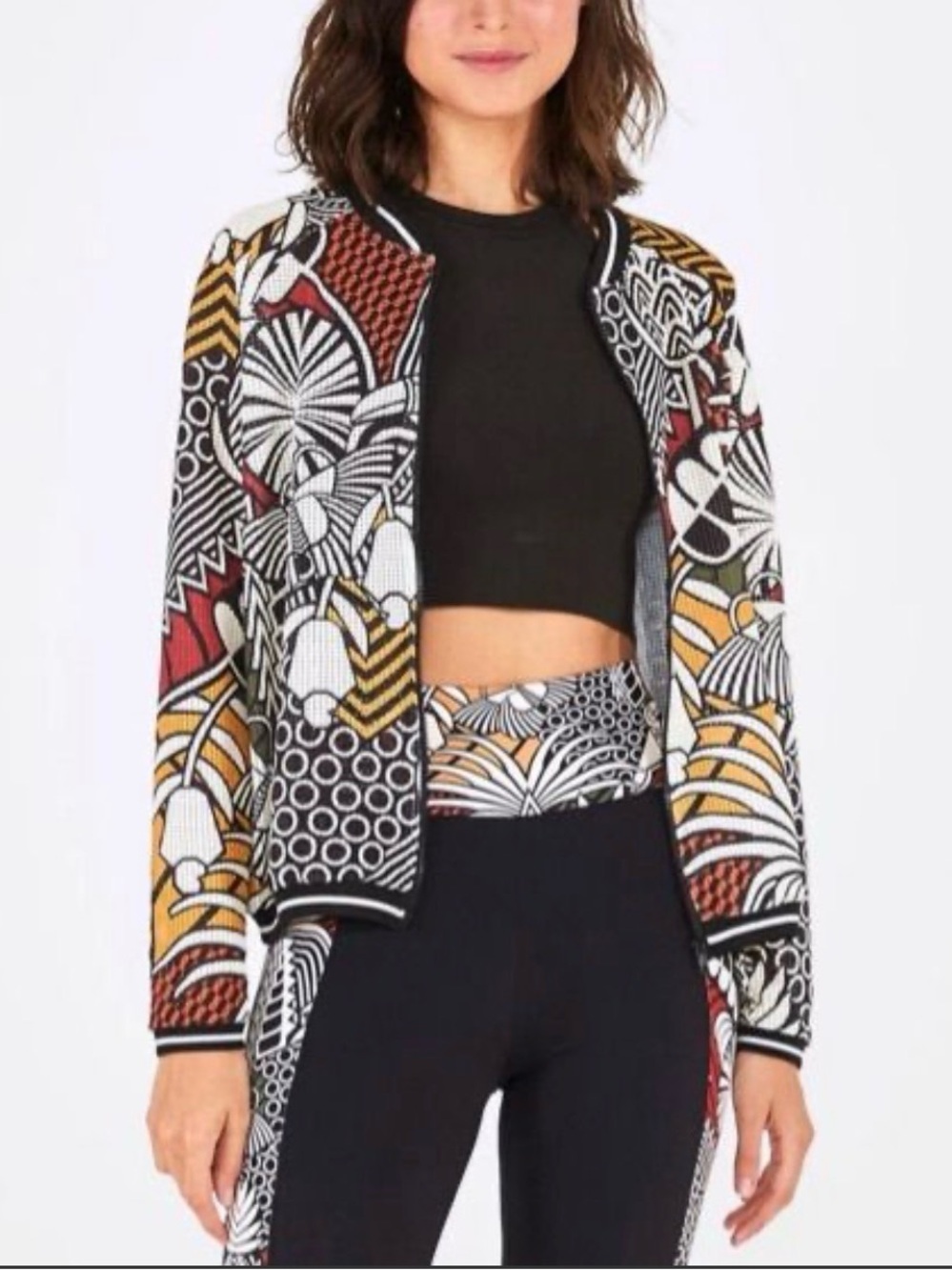 FARM Rio Rainforest Bomber Jacket and matching leggings